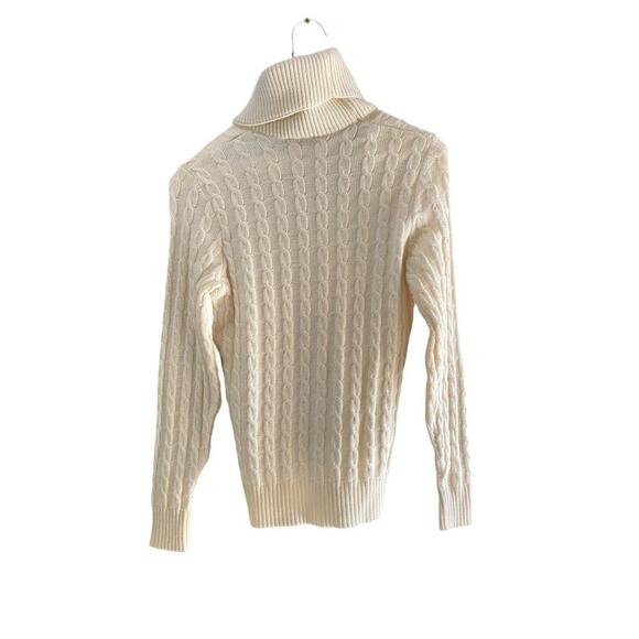 Demetre Pure Virgin Wool Turtleneck Knitted Sweater Size Small - Picture 4 of 5
